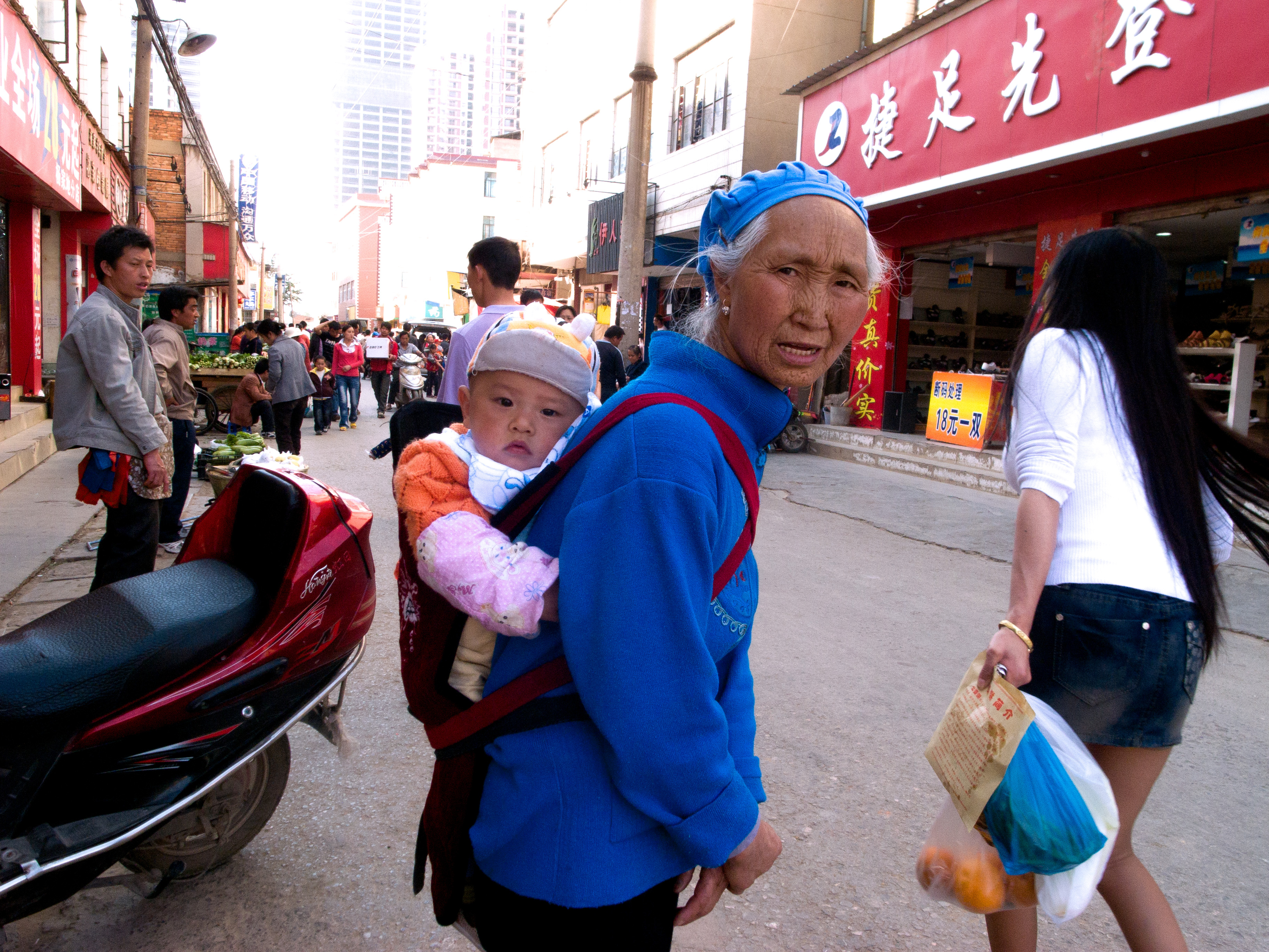 Street life in asia
