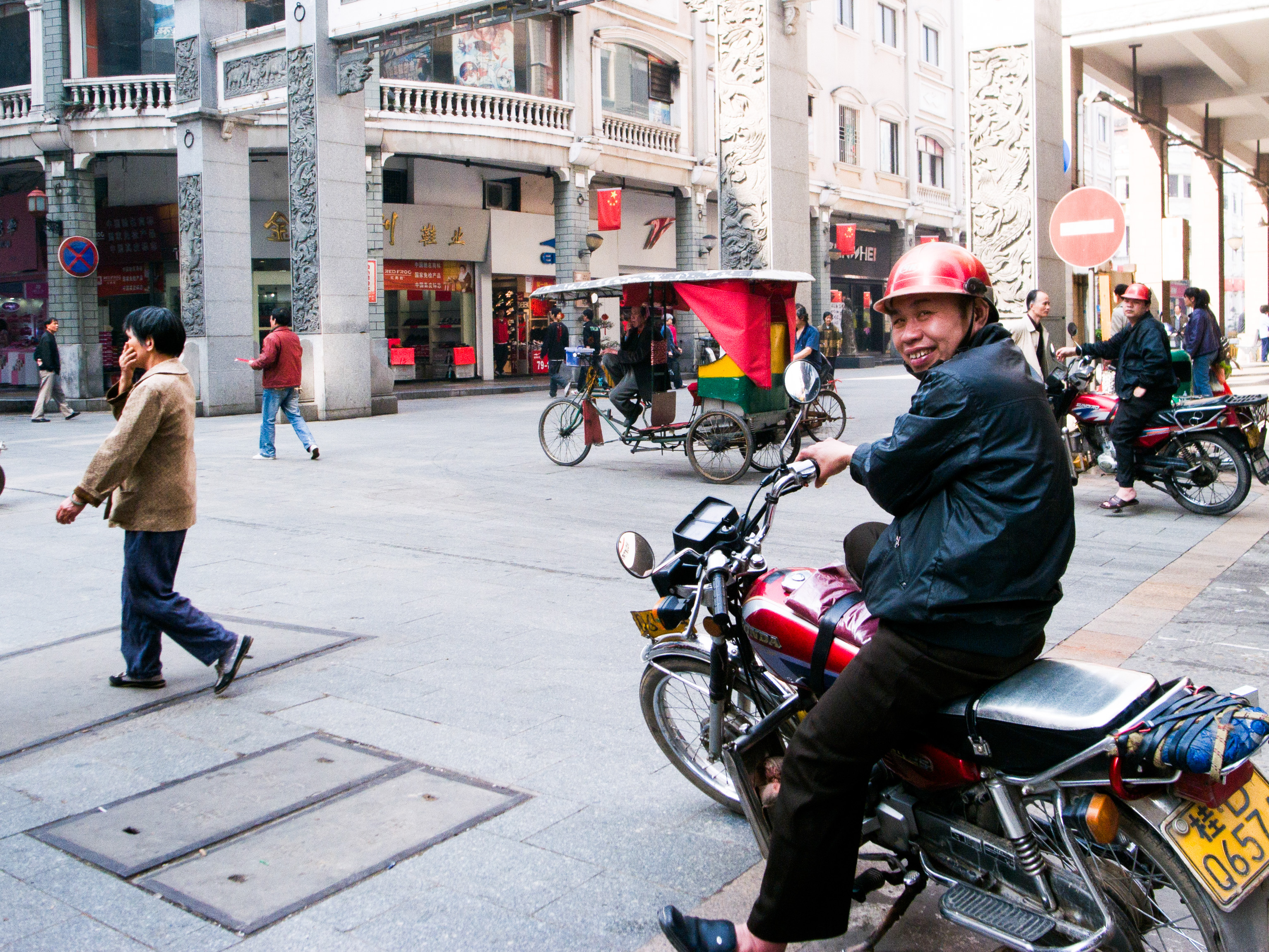 Street life in asia