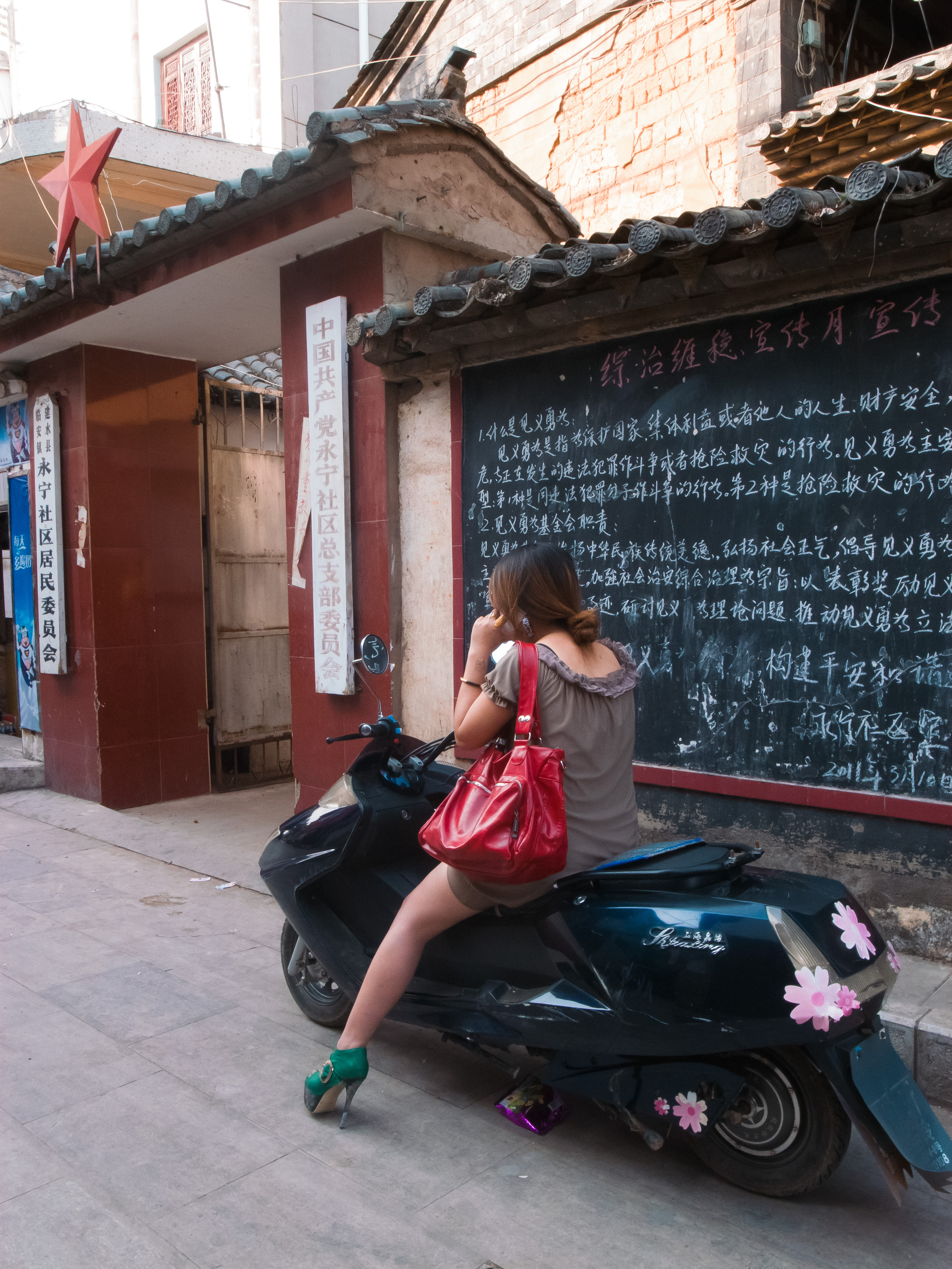 Street life in asia