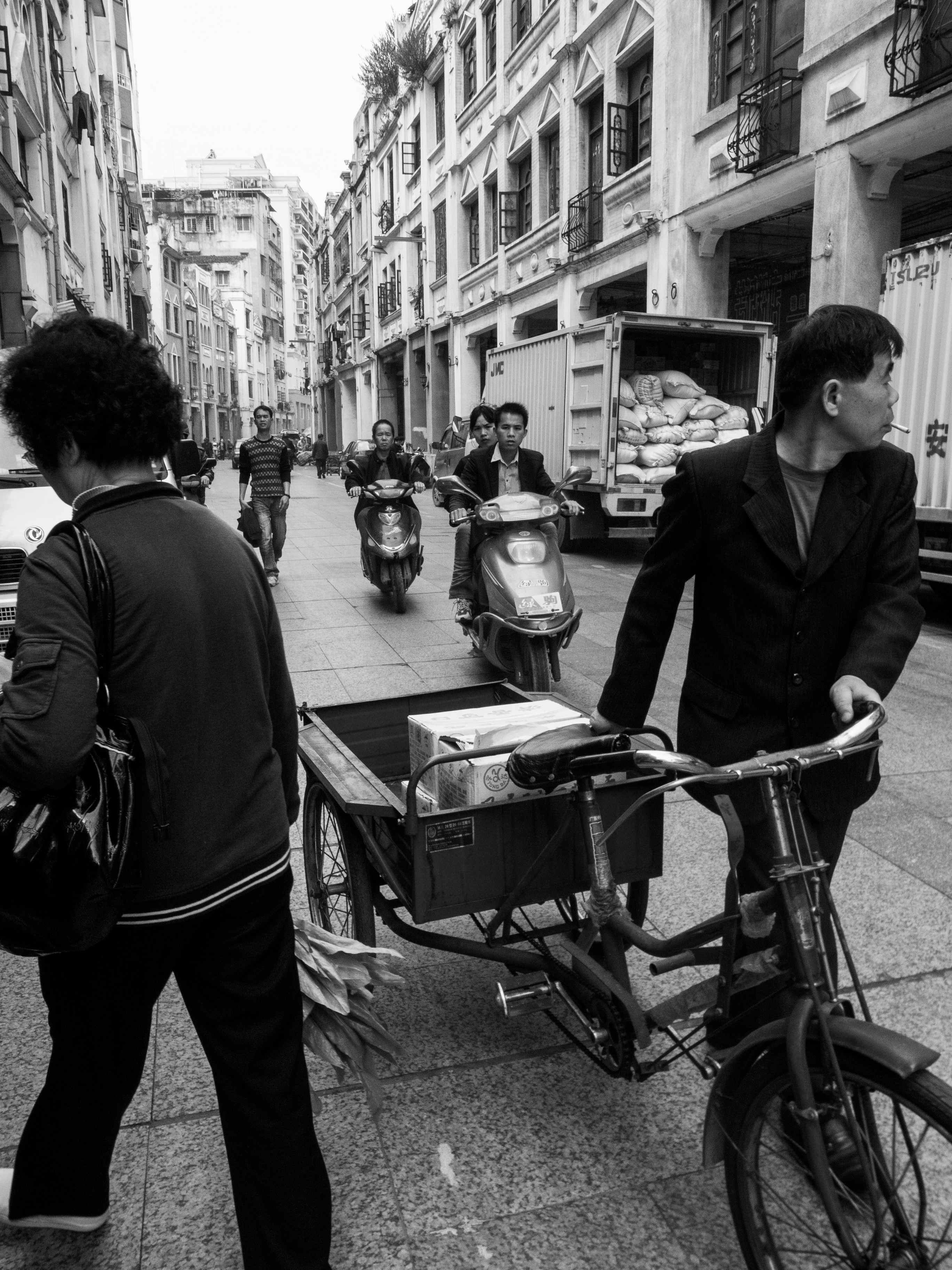 Street life in asia